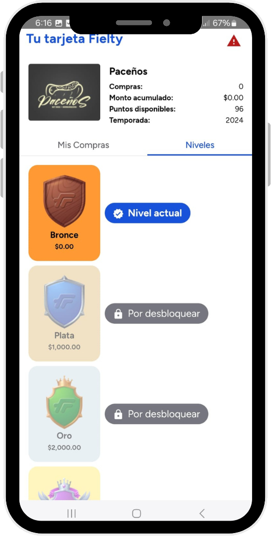 Galería app fielty 4