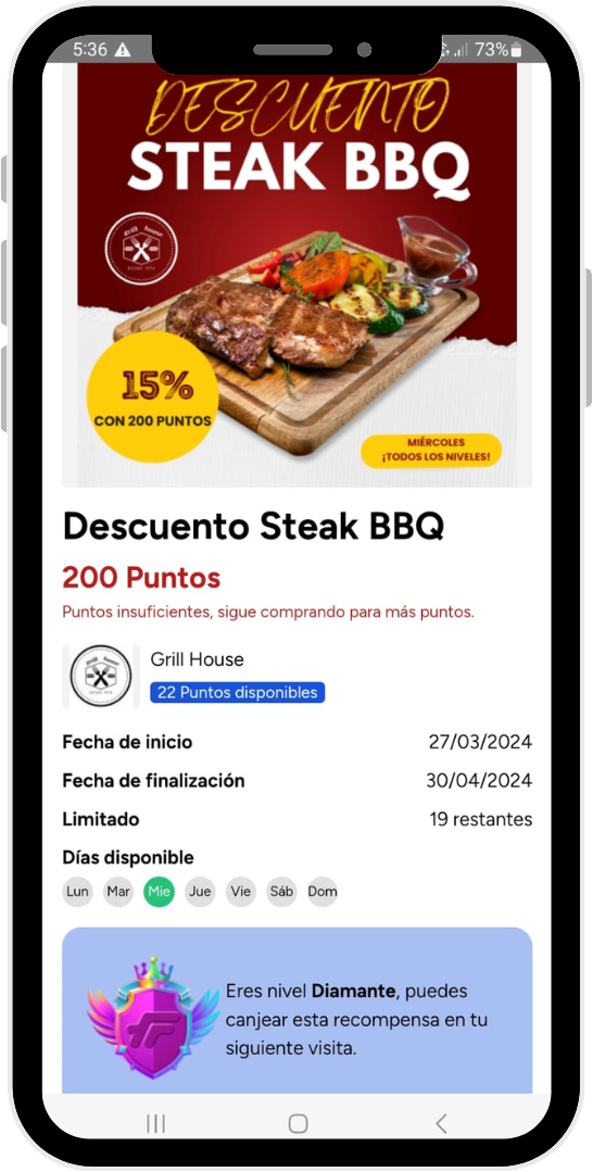 Galería app fielty 5