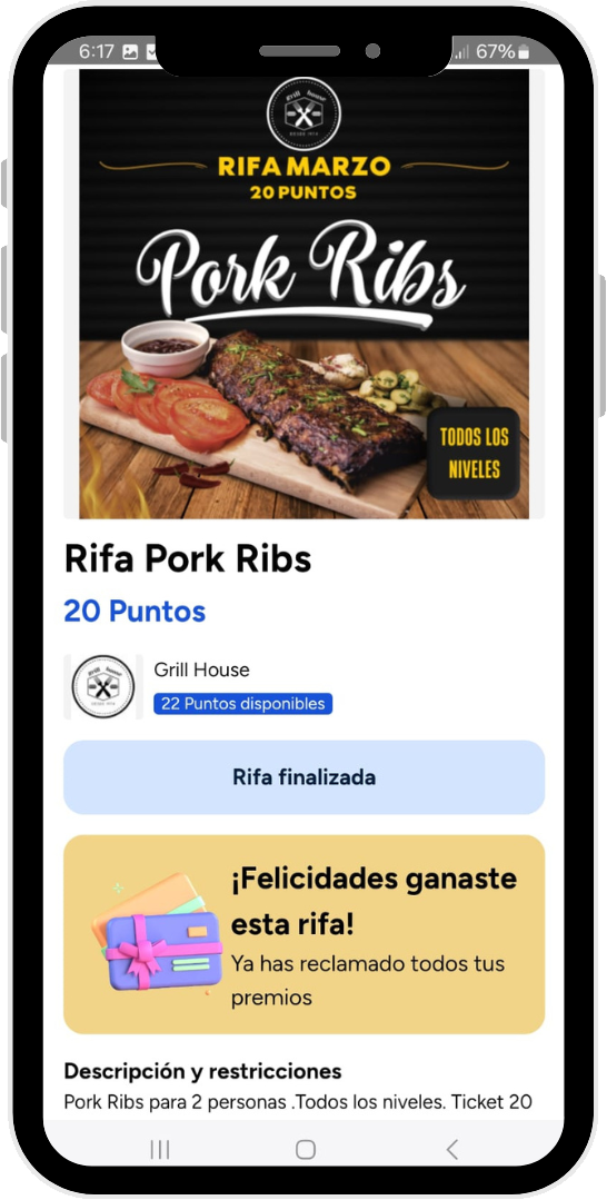 Galería app fielty 6