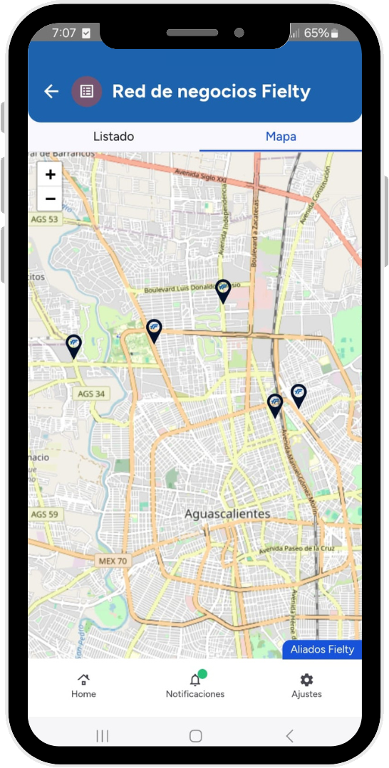 Galería app fielty 9